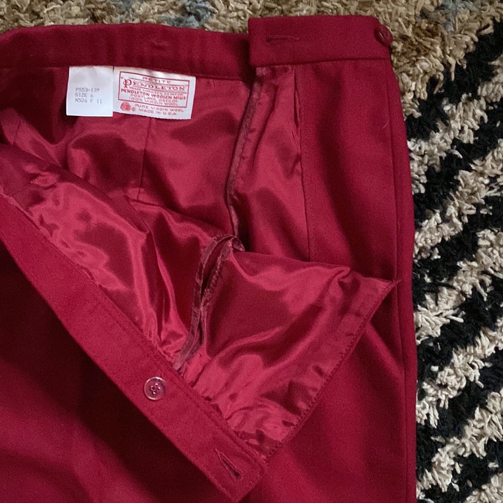 Pendleton Wool Skirt - image 4